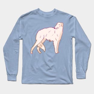 borzoi art Long Sleeve T-Shirt